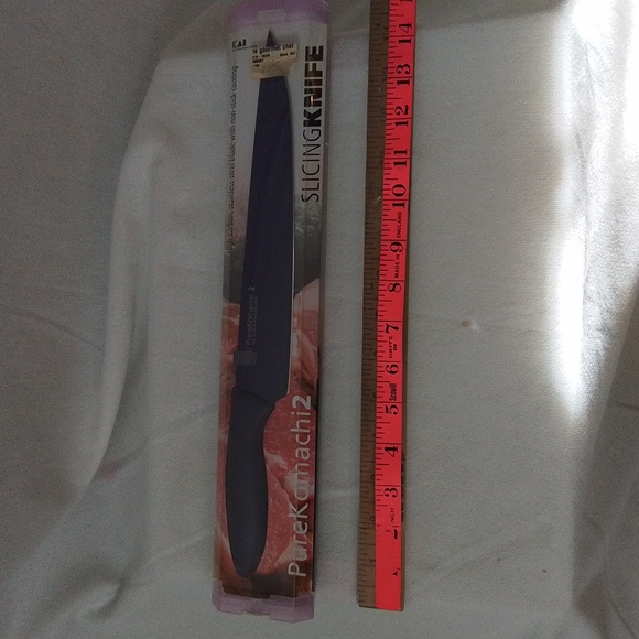 NIB PureKomachi2 Slicing Knife and bonus Wusthof Silverpoint vegetable knife - Picture 9 of 16